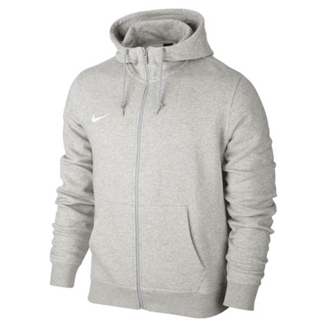 Nike Hoodie Team Club Grau 